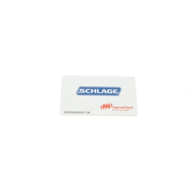 Schlage MAG2 Magnetic Stripe Card Encoded with Logo