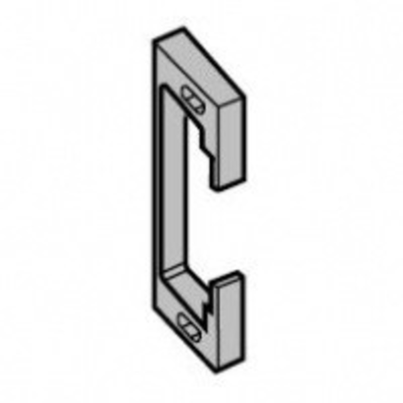 Von Duprin 010055 SP28 Blade Stop Shim, For use with 6111/6113 Electric Strikes, Aluminum Painted Finish