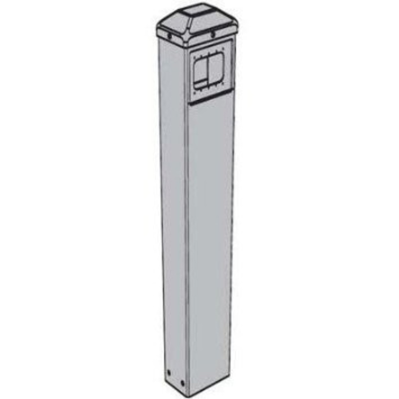 LCN 8310-866CAP Door Closer with Bollard Post Cap Formed Plastic Cap For 866 Bollard Post