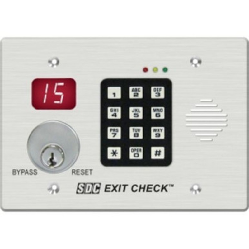 SDC 101-KDENA Wall Mount Controller with Both Key Switch and Keypad Control and Reset, 200 mA @ 12/24 VDC