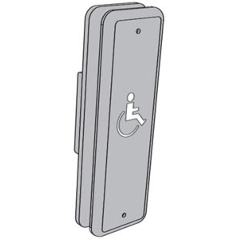 LCN 8310-818 Door Closer with 8310 Rect Actuator Logo Only 8310 Jamb Mount Actuator