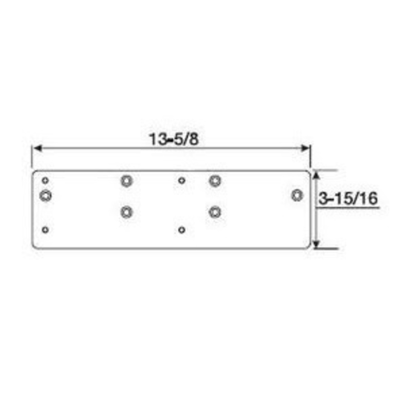 Norton Door Controls Norton 7786 Drop Plate