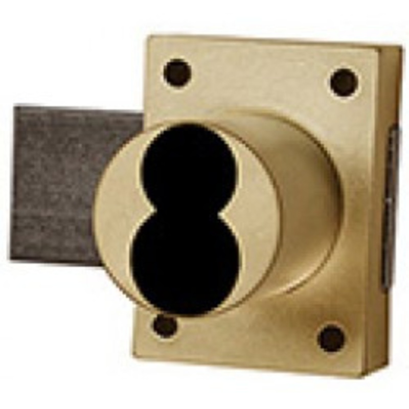 Olympus Lock Olympus Lock 777ICP-DR-US3 Cabinet Door Lock For Schlage Full-Size IC Core (Less Core)