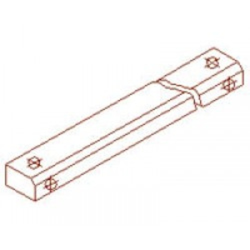 Rofu International 21001 Filler Plate 1/2 x 3/4 For 8011 Series