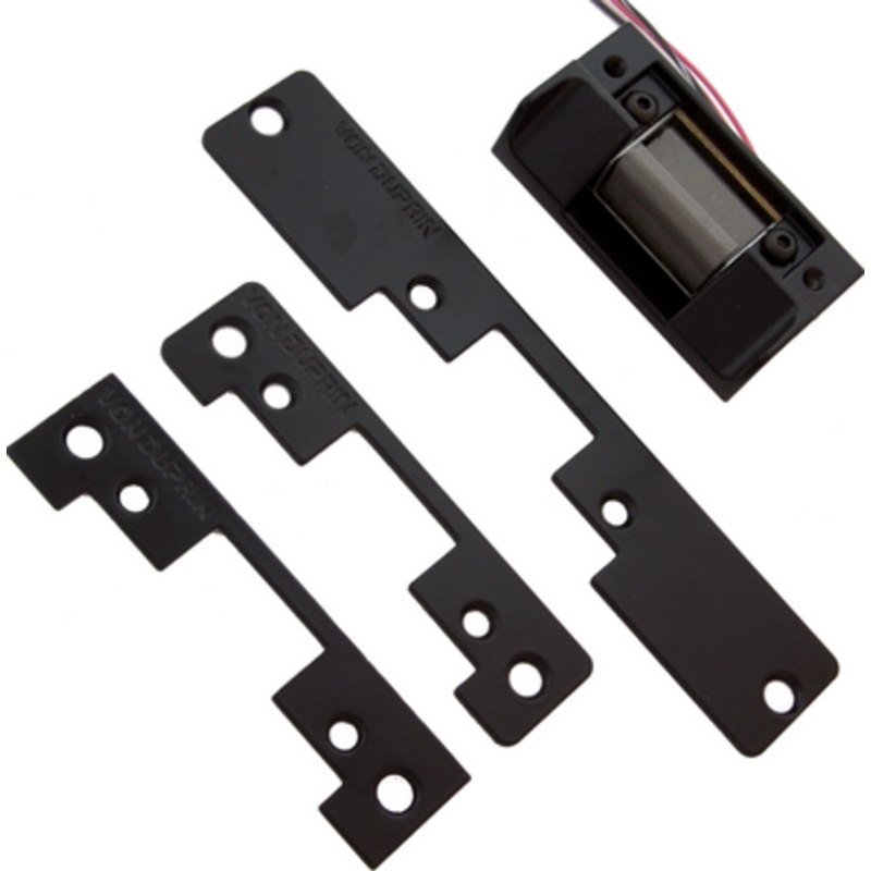 Von Duprin 5100-3FP-SP19 Cylindrical Medium Duty Electric Strike Sprayed Black