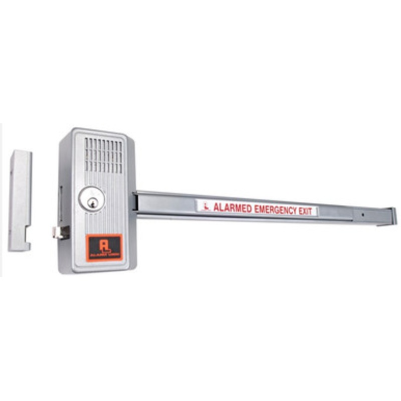 Alarm Lock 700WPXUS28 Sirenlock Panic Exit Alarm, 36, Weatherproof, 2-Minute Alarm Cutoff or Manual Reset, Aluminum