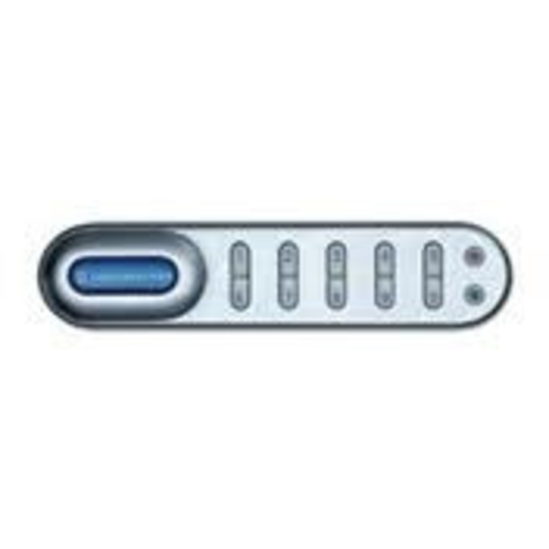 Codelocks Codelocks KL1004-SG-RH Horizontal Cabinet Lock Right Hand 1/4 Door