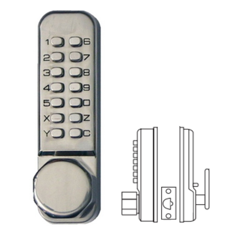 Dormakaba Simplex LD450 Series Mechanical Pushbutton Door Knob Cipher Lock
