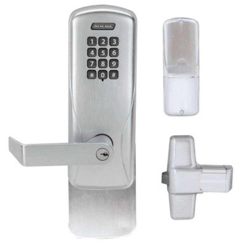 Schlage Manually Programmable CO100993S70KP-RHO Classroom Function Surface Vertical Rod Exit Lock