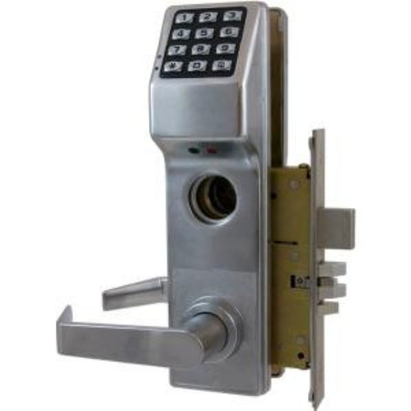 Alarm Lock DL3500DBR Trilogy High Security Mortise Digital Keypad Lock w/ Audit Trail Right Hand