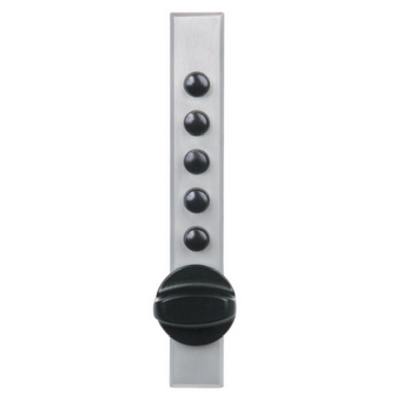 Dormakaba Pushbutton Simplex 9600 Series Model C9602 Keyless Lock for Wood Cabinets & Drawers – Automatic Re-locking