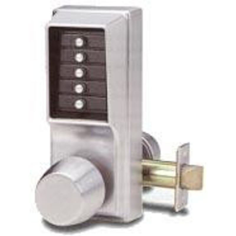 Dormakaba Simplex 1000 Series Model 1031 keyless lock with Passage Feature
