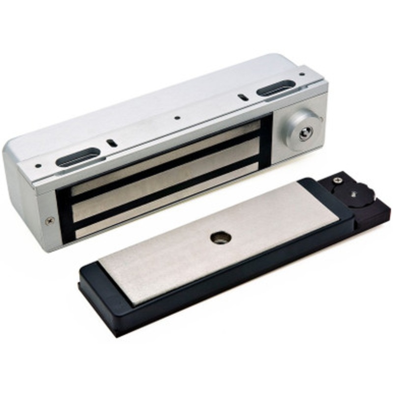 DynaLock 3101C DSM BOCA Single Electromagnetic Lock Delayed Egress Outswing, Door Sensor Switch, BOCA Code Compliant