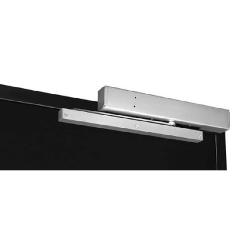 Norton Door Controls Norton 7243MPDI-LH-24V-689 Master Unit Connected Free Swing Arm Electromechanical Closer/Holder Releasing Device Left Hand