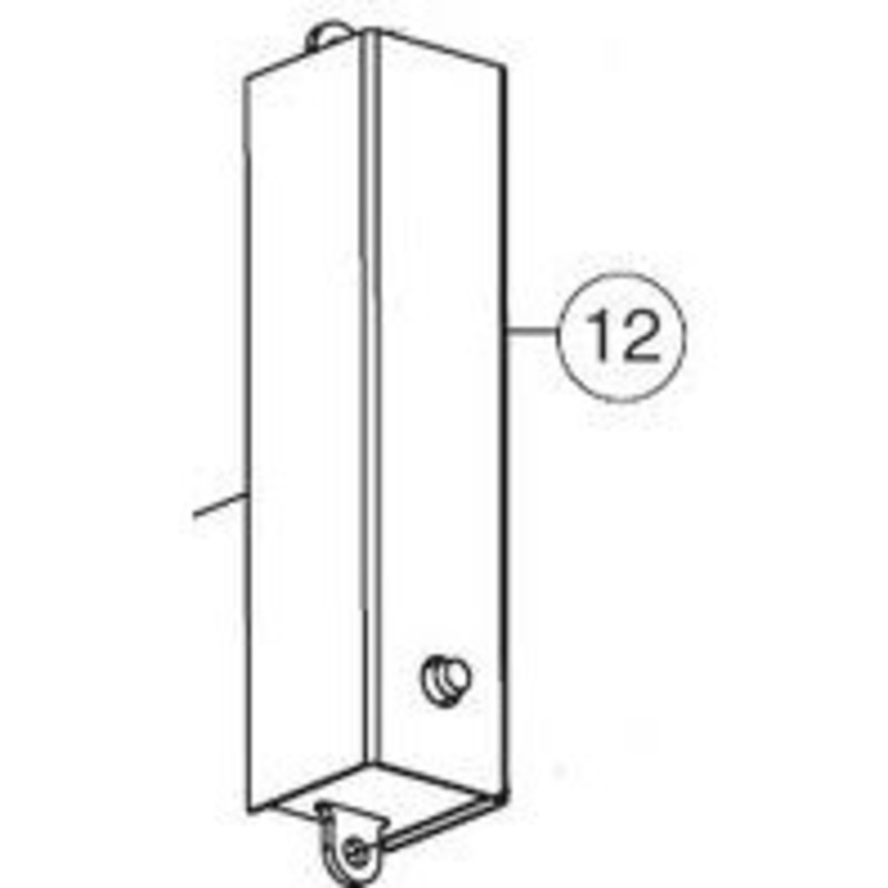 Simplex 74910-000-01 Comb Chamber Kit with Sprg Return 9600 Series with Spring Loaded Latch