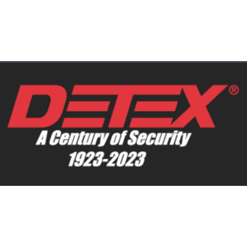 Detex EAX-3500FK EAX-3500 Series – Flush Mount Only Kit, 24VAC/DC Hardwired Timed Bypass with Rechargeable Battery, Plug-in Transformer