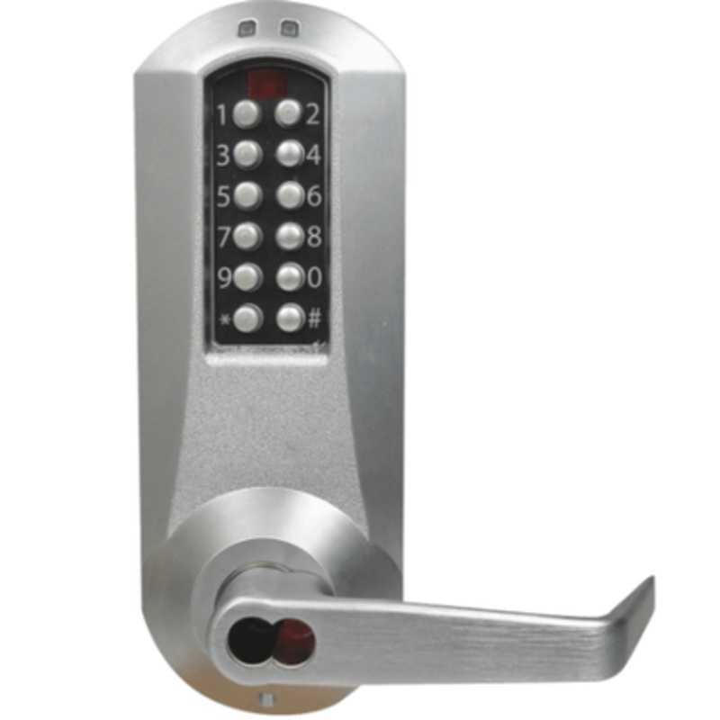 Dormakaba E-Plex E5031BWL Lever Electronic Lock Small Formal IC Core Prepped