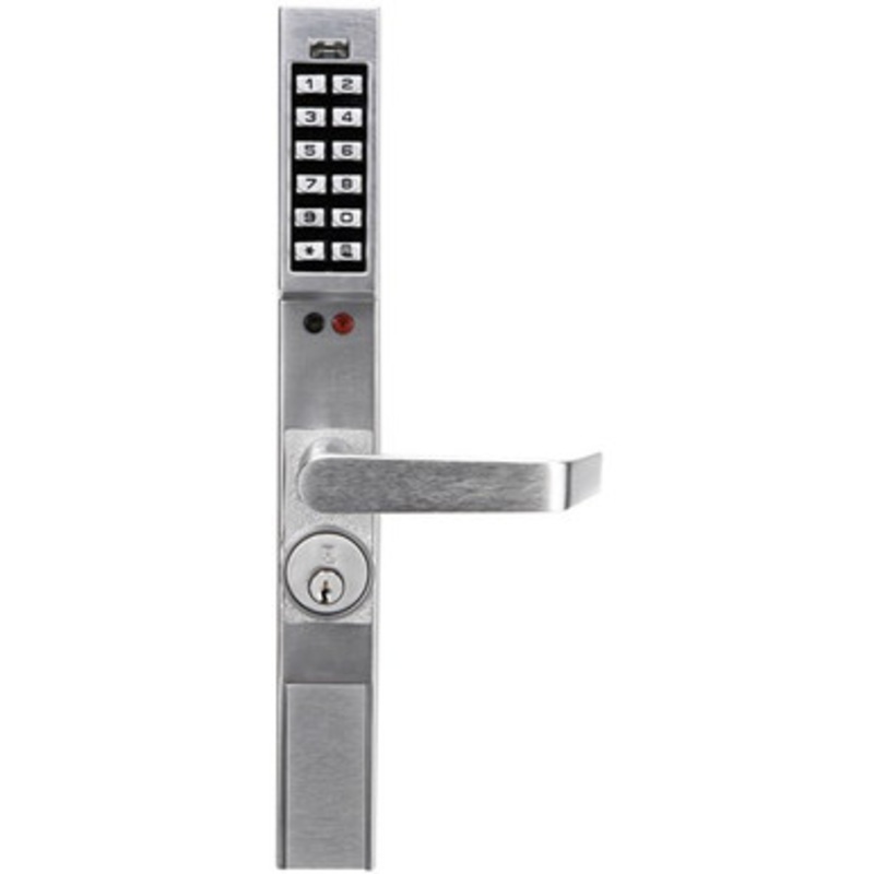 Alarm Lock Storefront Narrow Stile Pin Code ONLY DL1300 series Keyless Lock (2000 users)