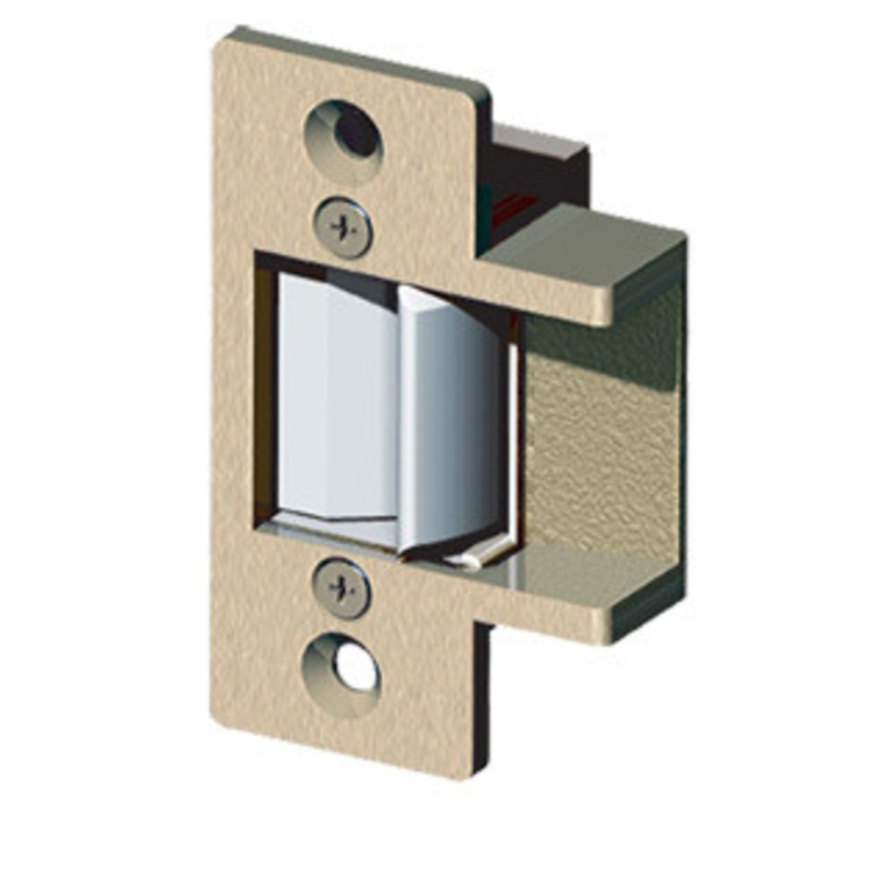 Trine 3258-12DC-10B 3000 Series 2-5/8 Elec Strike in Dark Bronze