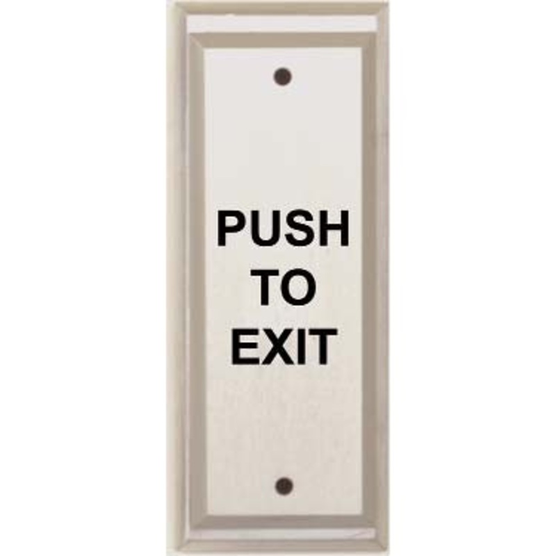 Alarm Controls PN5-111 Vandal Resistant Pneumatic Time Delay Push Plate