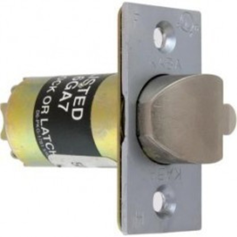 Dormakaba 75185-26D 2-3/8 Inch Backset, 1/2 Inch Throw Latch in Satin Chrome