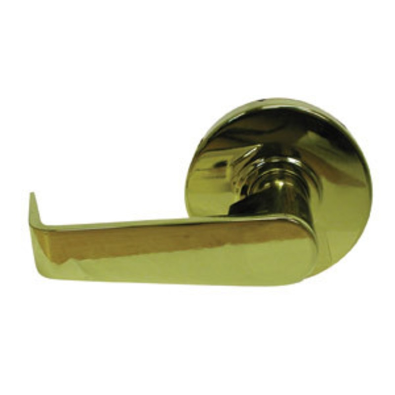 General Lock Passage Set, S Lever Design, 2-3/8 Backset, ANSI Strike, Grade 2-1