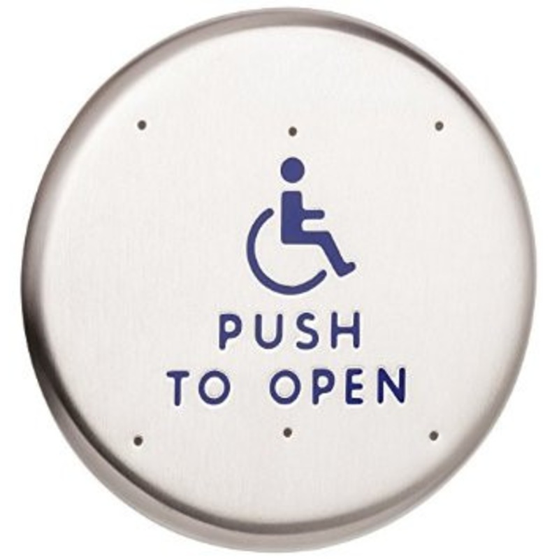 LCN 8310-852TWP Door Closer with Wless Act Logoandtext 8310 Wall Surface Mount Actuator