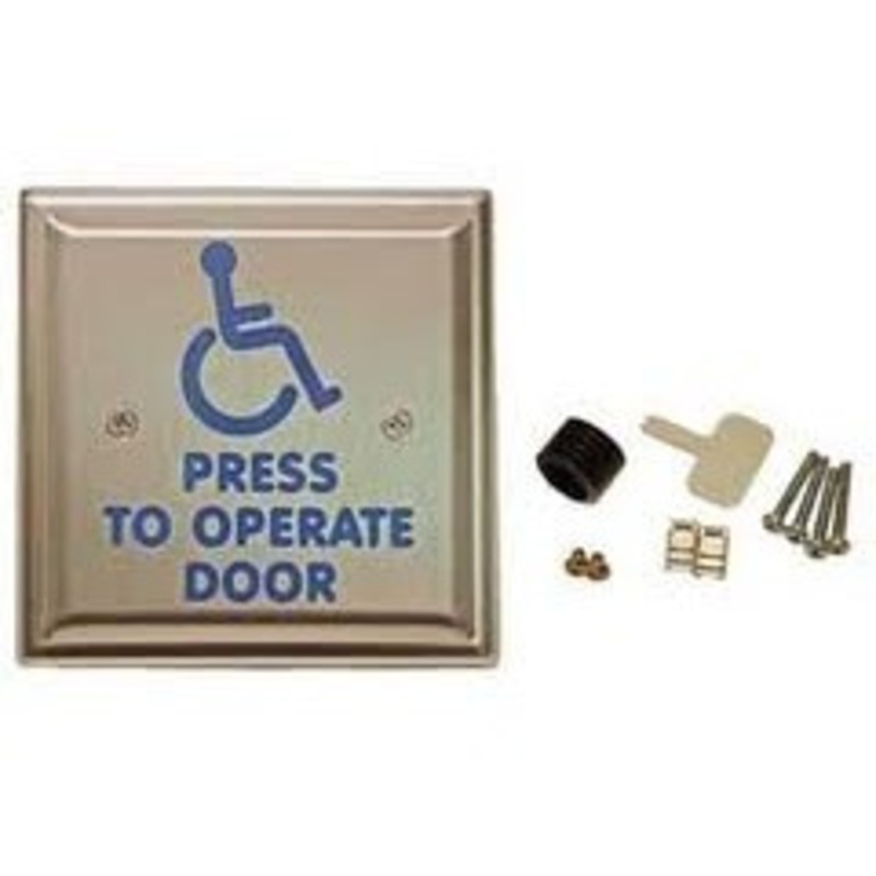 MS SEDCO MS SEDCO 59-HSS 4-1/2 Square Push Plate Switch