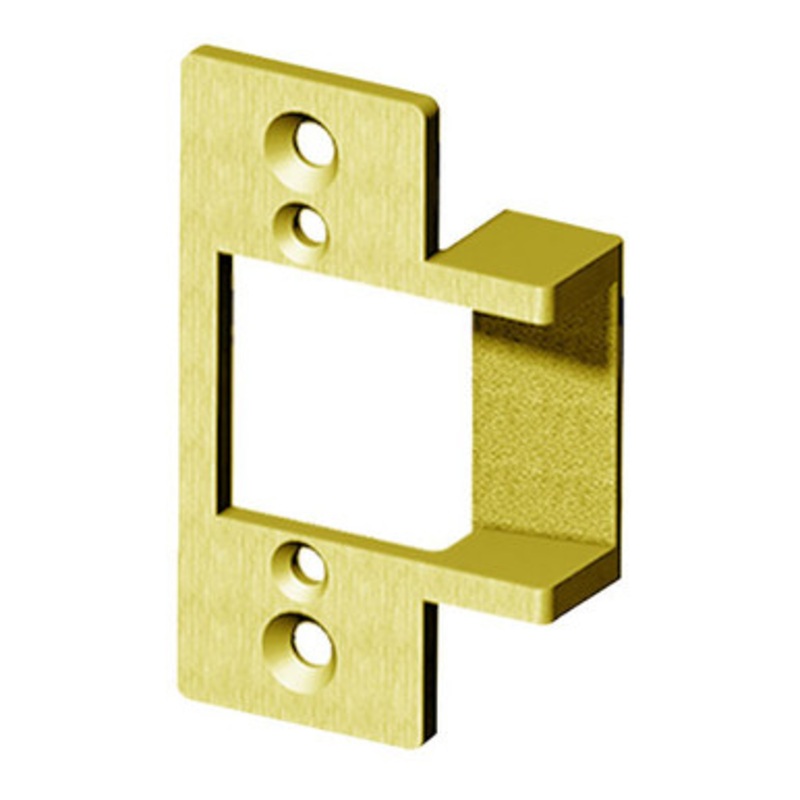 Trine 234-3 Access Technology 3000 Series Faceplate in Bright Brass