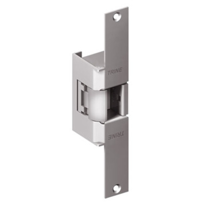 TRINE EN960-12AC-LH-US32D EN Series Indoor/Outdoor Fire rated Electric Strikes in Satin Stainless Steel