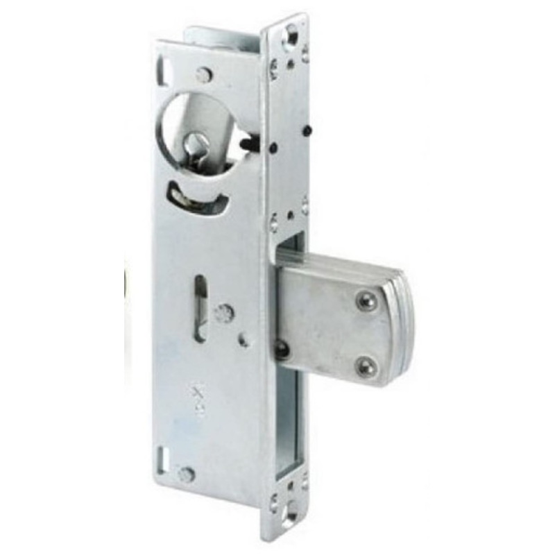 General Lock MS Lock, 31/32 Backset, Narrow Stile Deadbolt, Complete with Flat and Radius Faceplates in Aluminum and Duronodic Finishes