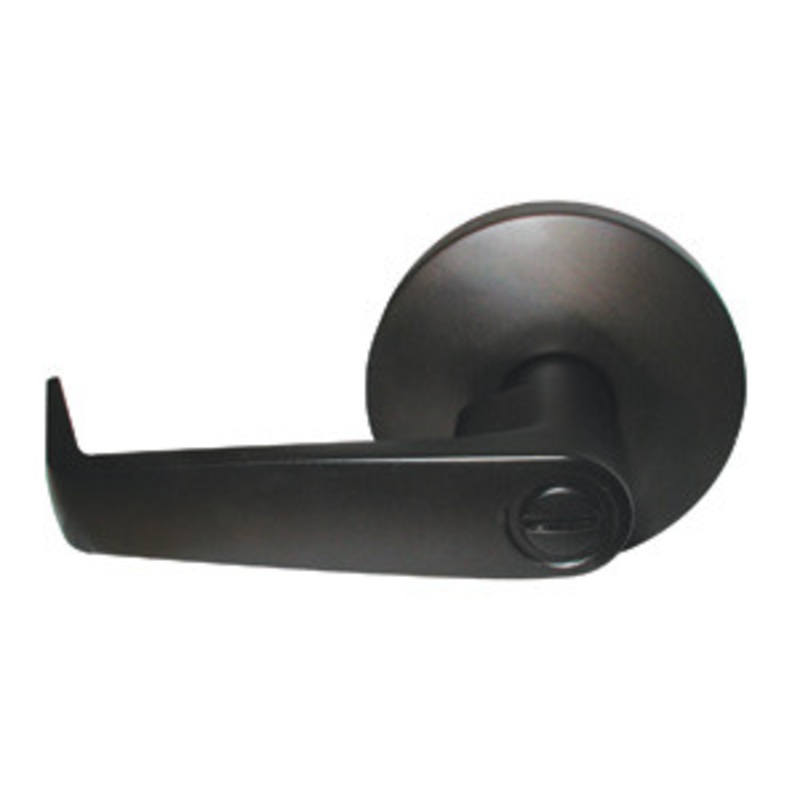 General Lock Privacy Set, S Lever Design, 2-3/8 Backset, ANSI Strike, Grade 2