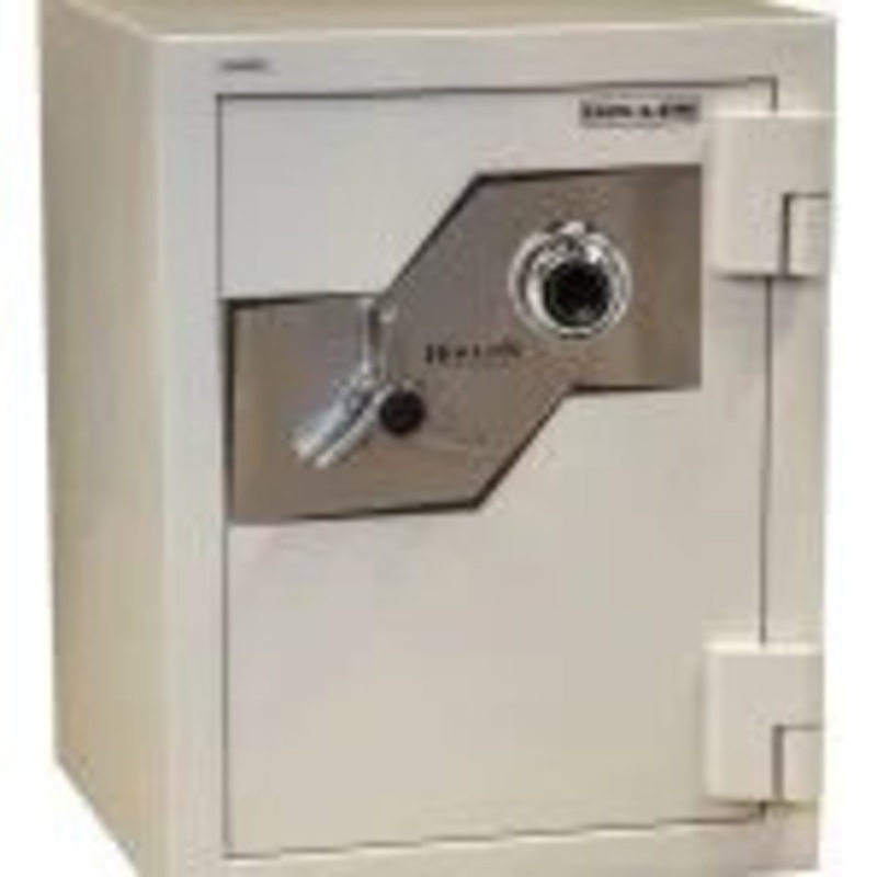 Hollon Safe FB-685C Fire and Burglary Safe Oyster Series With Combination Dial