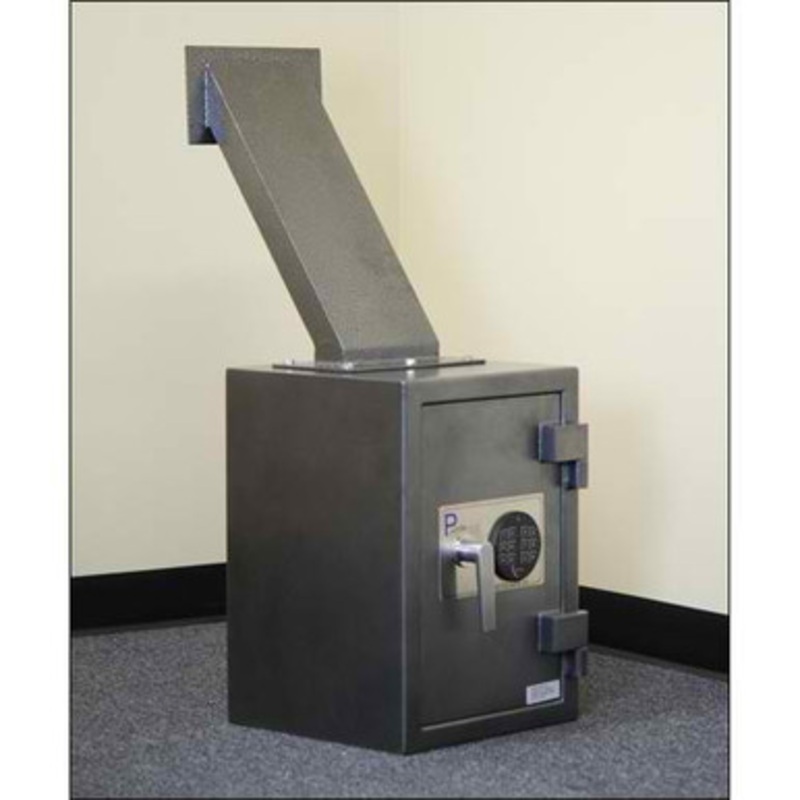Protex FD-2014LS Rear-Drop Depository Safe with Through the Wall Drop Chute