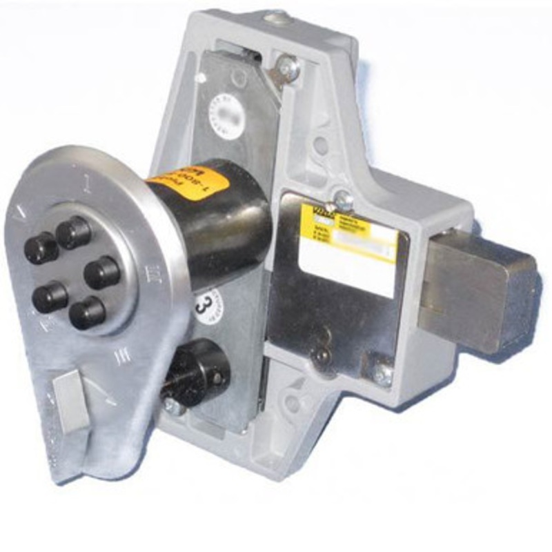 Simplex 9040000-26D-41 Deadbolt push button keyless lock in Satin Chrome
