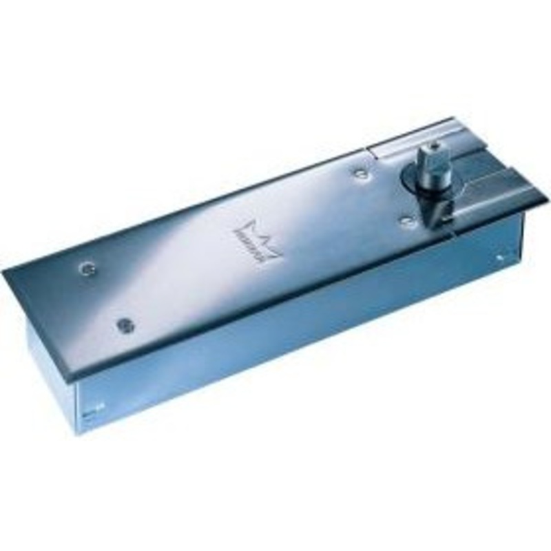 Dorma BTS80D-4-74010-LH-626 3/4 Offset Hung Single Acting Door Package Door Floor Closer Size 4 Left Hand