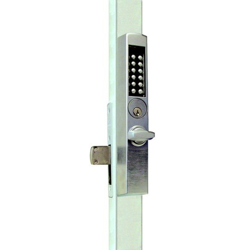 DormaKaba E3066MSNT-744-41 E-Plex 3000 for Adams Rite Deadbolts, 300 Access Codes, 9,000 Audit Events, Schlage C Keyway, Thumbturn