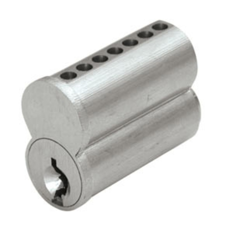 General Lock Interchangeable Core, 7-Pin SFIC, Cap Type, J Keyway, Uncombinated