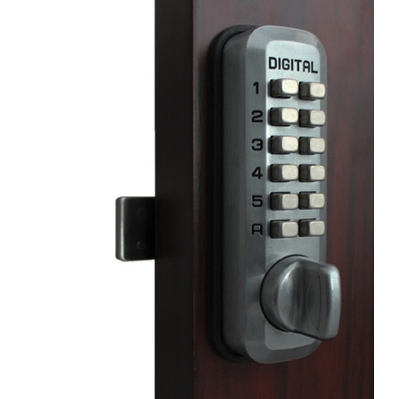 Lockey Keyless Cabinet Mechanical Deadbolt Door Lock M220