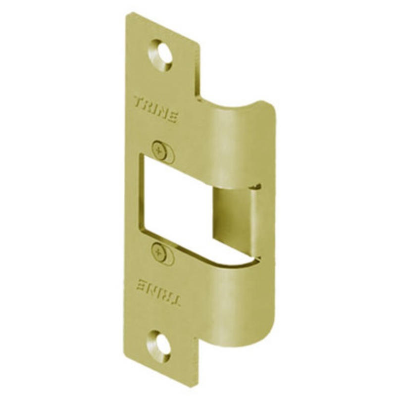 Trine 478-4 Access Technology 3000 Series Adjustable ANSI Faceplate in Satin Brass