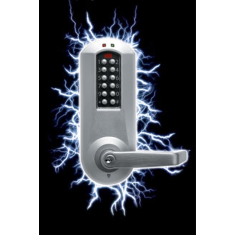 Dormakaba E-Plex 5000 Series Model # E5231XS Kaba Cylinder (SCHLAGE C Keyway) Included – PC Programmable – 3000 Access Codes