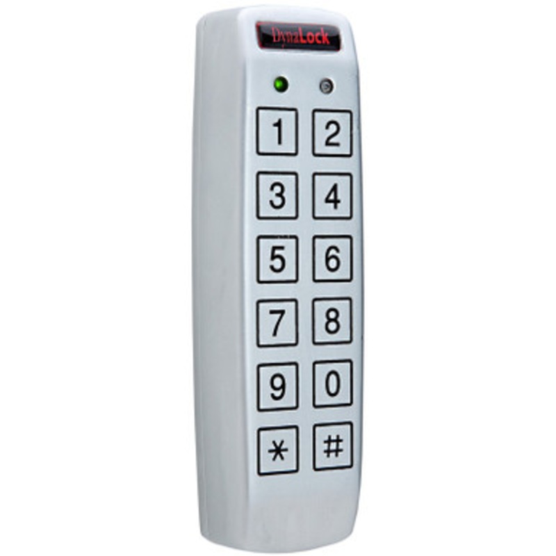 DynaLock 7350 Indoor/Outdoor Vandal Resistant Standalone Narrow Mullion Digital Keypad