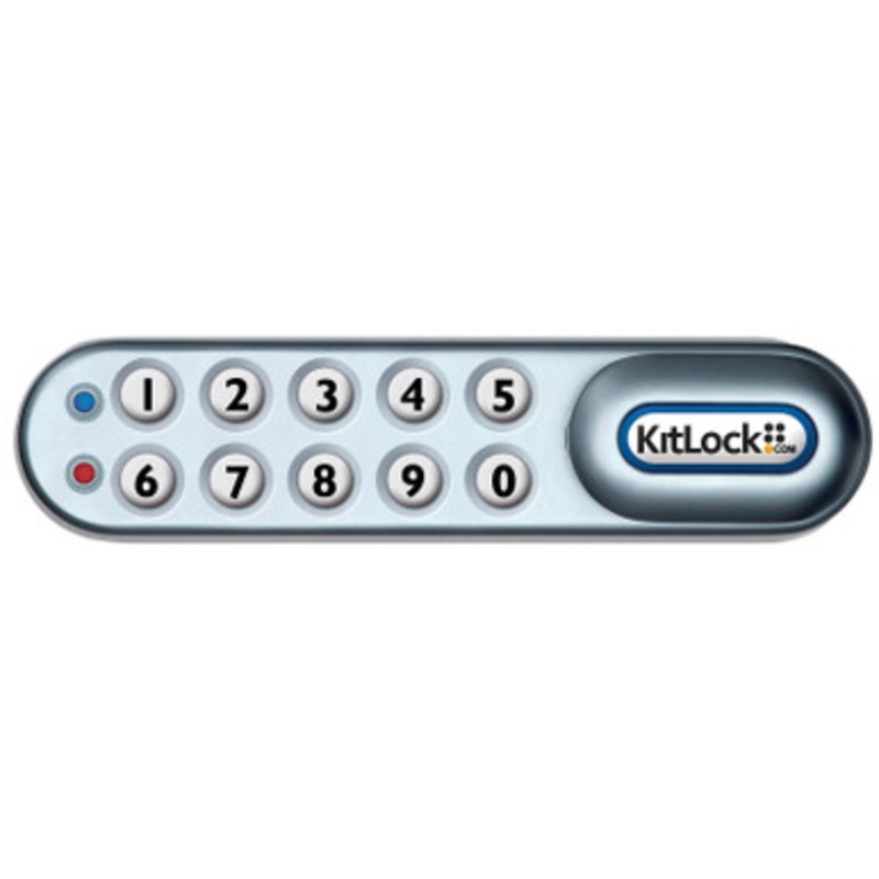 KITLOCK Codelocks KL1006-KIT-LH Horizontal Cabinet Lock Left Hand 3/4 Door
