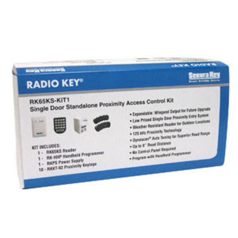 SECURA KEY RK65KS-KIT1 SINGLE DOOR ACCESS CONTROL KIT IN A BOX