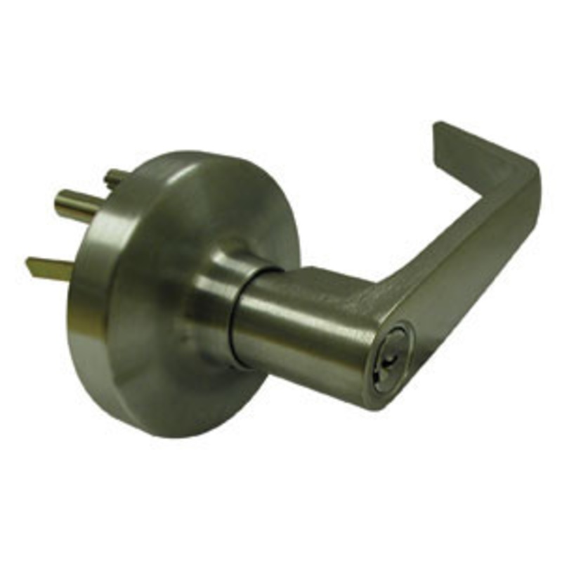 General Lock Exit Device Trim, Key-In-Lever, Storeroom Function, Schlage C Keyway, US26D Satin Chrome Finish