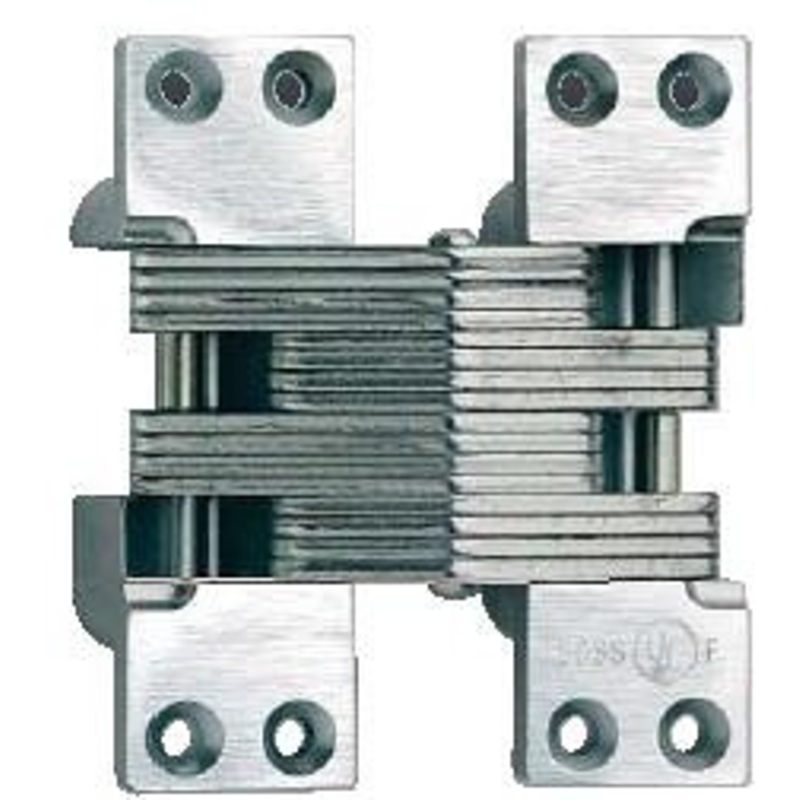 Soss 420-US26D Invisible Hinge, Satin Chrome