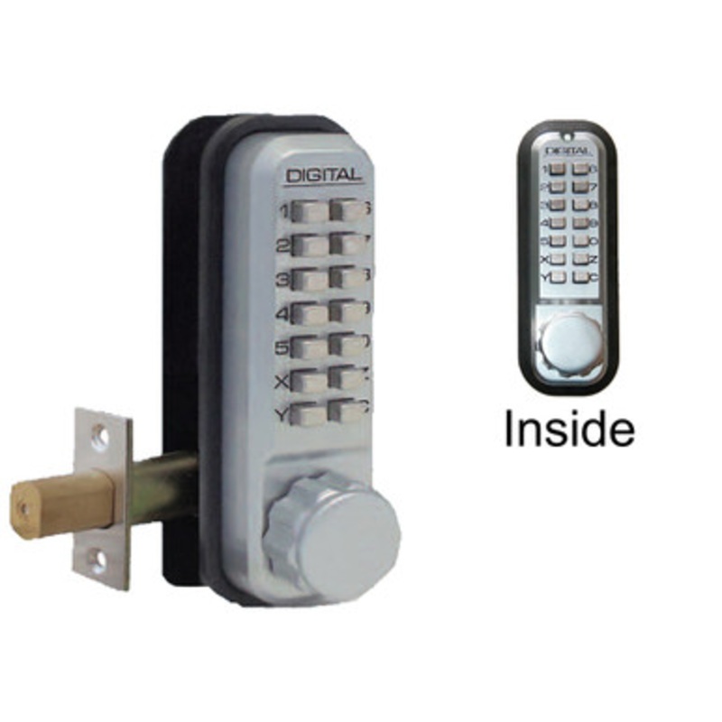 Lockey Keyless Mechanical Double Sided Double Combination Deadbolt 2210DC
