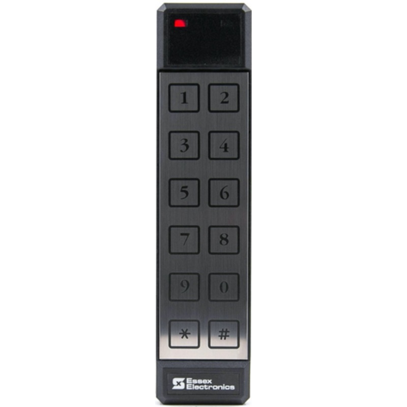 Essex KTP-102-SN Mullion Keypad Reader 26 Bit Wiegand Thinline 2×6