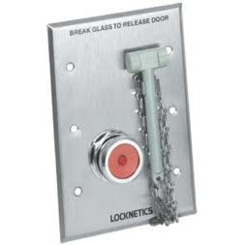 Schlage 741 Emergency Break Glass Release Push Button