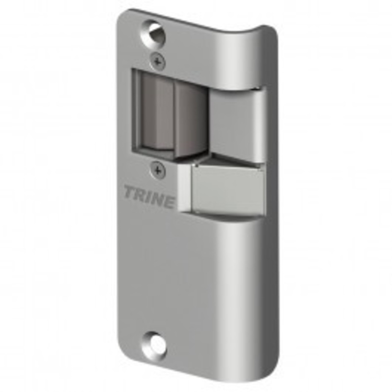 Trine 3458LC-32D-R 3000 Series 4-5/8 Elec Strike in Satin Stainless Steel